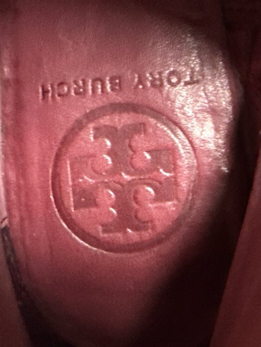 Tory Burch Classic Tall Riding Boot Burgundy Women's 6.5 - Picture 9 of 13
